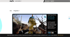 Desktop Screenshot of canalcamp.xiptv.cat