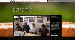 Desktop Screenshot of esports.xiptv.cat